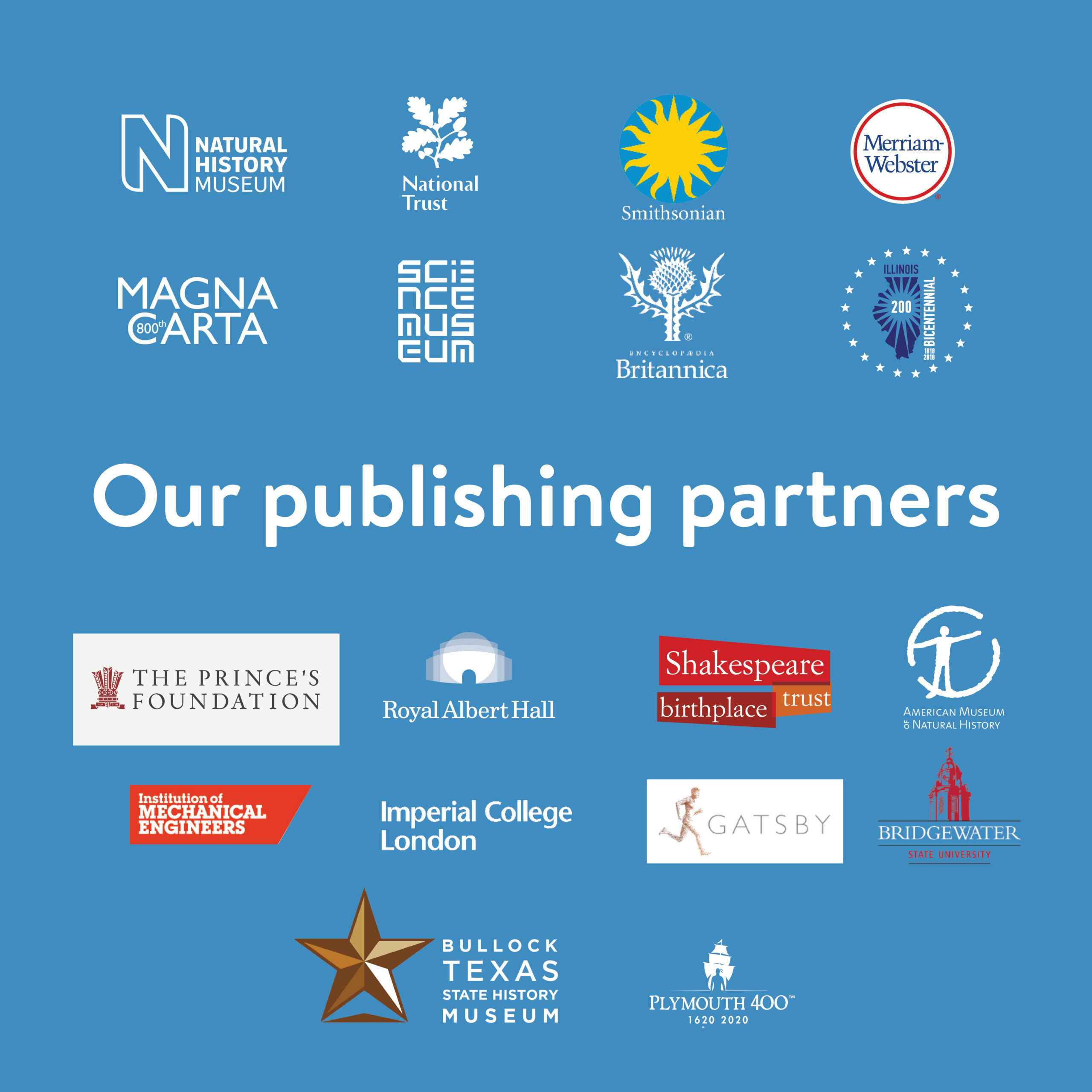 Our Publishing Partners